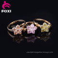 Wholesale Cheap Fashion Crystal Gold Rings